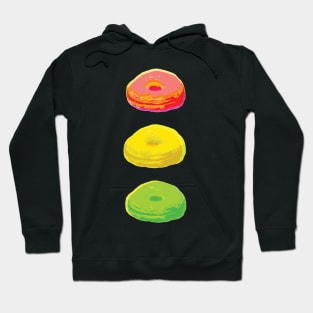 Trashy Pop Art Donuts Hoodie